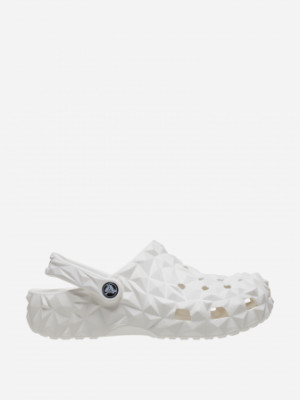 Сабо женские Crocs Classic Geometric Clog, Белый
